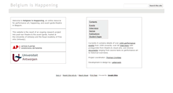 Desktop Screenshot of belgiumishappening.net